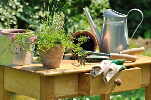 Charity partnership helping reuse garden items and materials